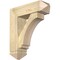 Ekena Millwork Imperial Arts and Crafts Rough Sawn Bracket w/ Offset Brace, Douglas Fir, 8"W x 26"D x 30"H BKT0806X26X30IMP03RDF - alternate 1